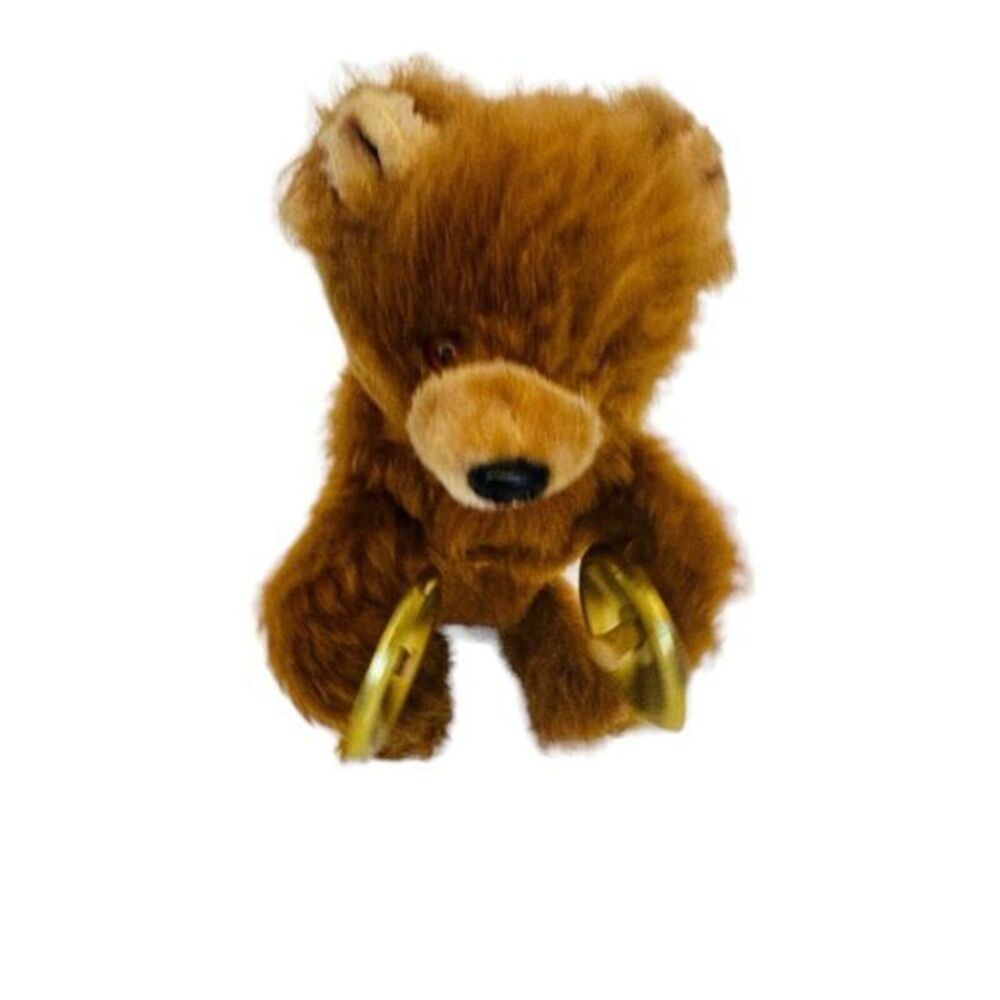 Bear Max Carl Original‎ Playing Cymbals Wind Up Toy Works Well West Germany VTG - Picture 3 of 12
